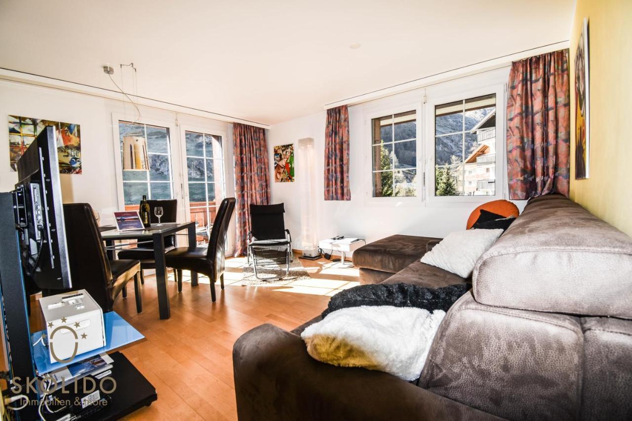 Wohnung In Zermatt Mit Postkarten Matterhornblick Dış mekan fotoğraf
